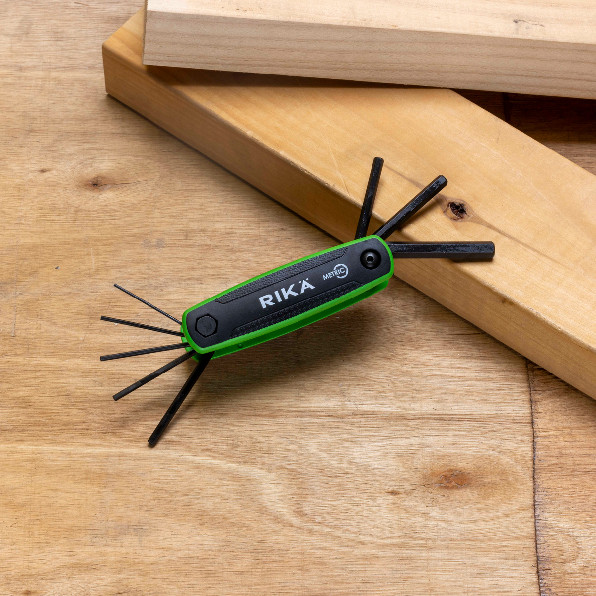Rikä 8-Piece Professional Folding Metric Hex Key Set